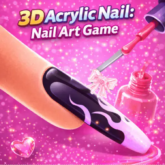 3D Acrylic Nail: Nail Art Game