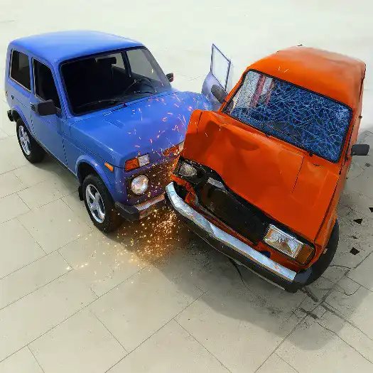 Beam Drive Car Crash Test Simulator