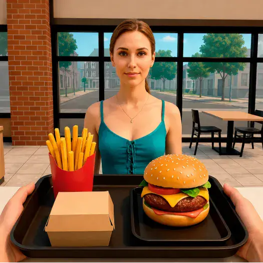 Burger Restaurant Simulator 3D