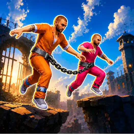 Chained Together: Co-Op Parkour