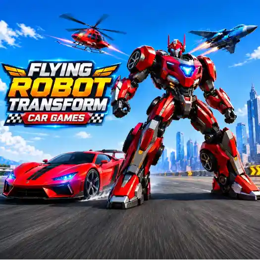Flying Robot Transform