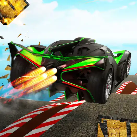 Hyper Cars Ramp Crash