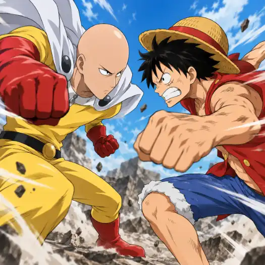 One Piece vs One Punch Man