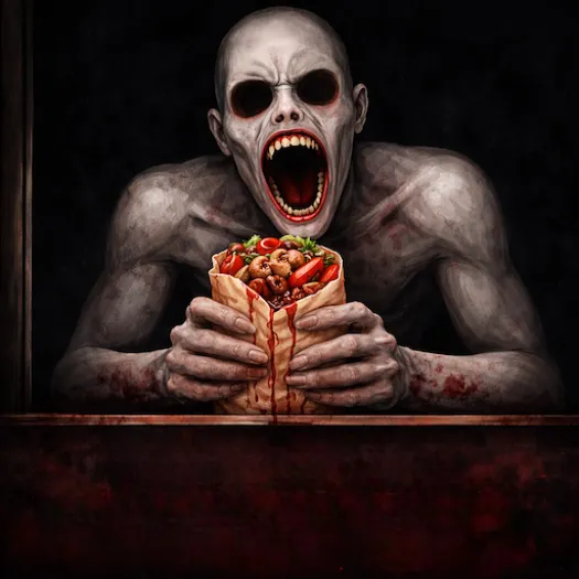 Scary Shawarma Kiosk: the Anomaly