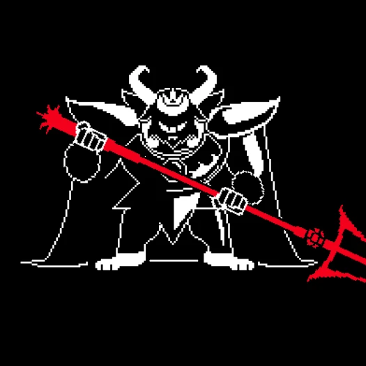 Undertale Asgore Fight